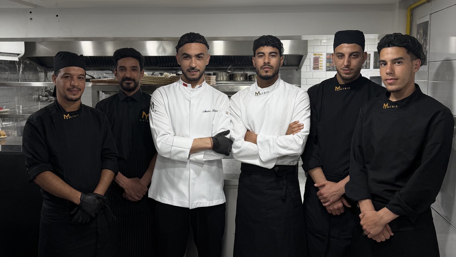 L'équipe de cuisine du Matrix