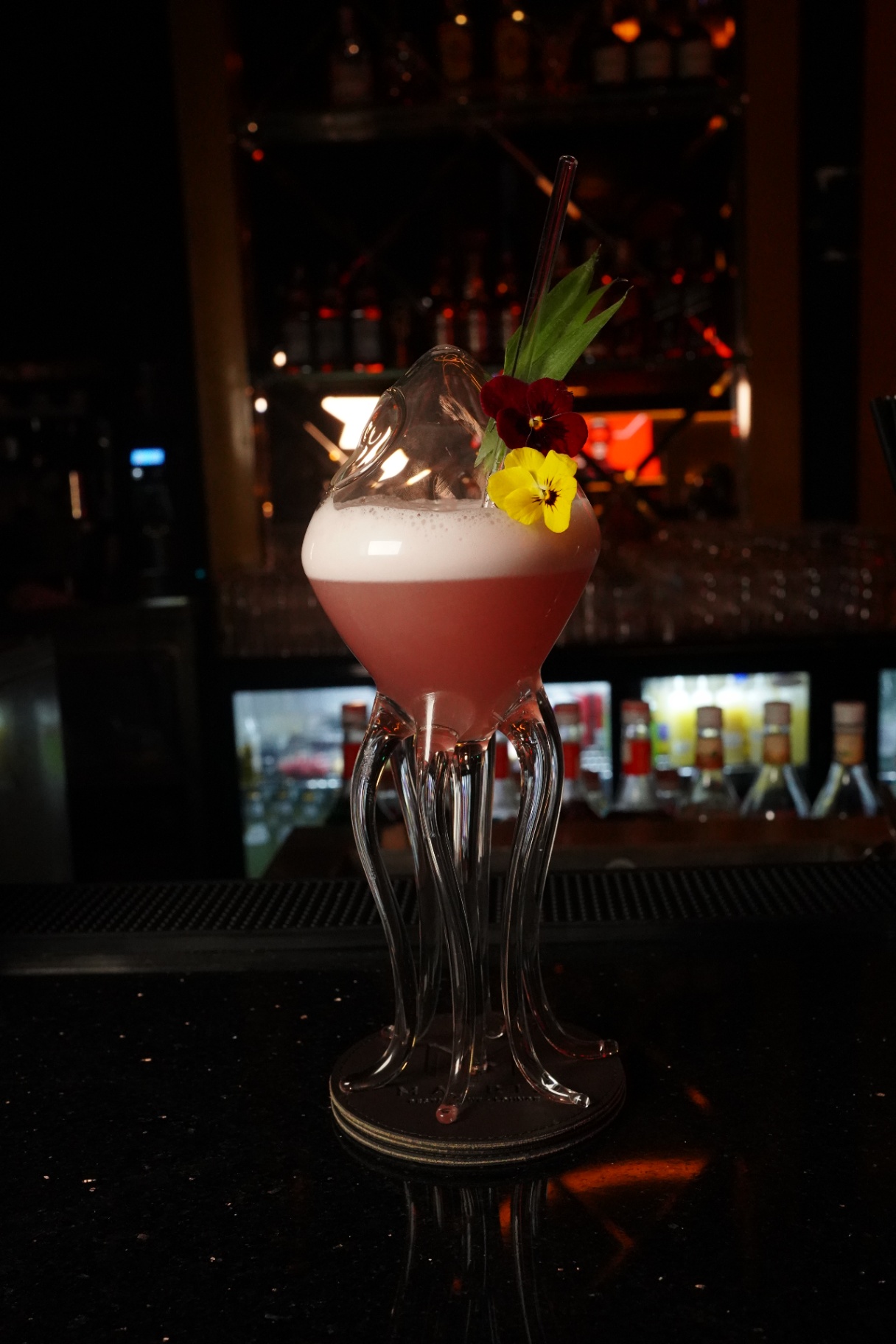 Jellyfish cocktail — pink edition