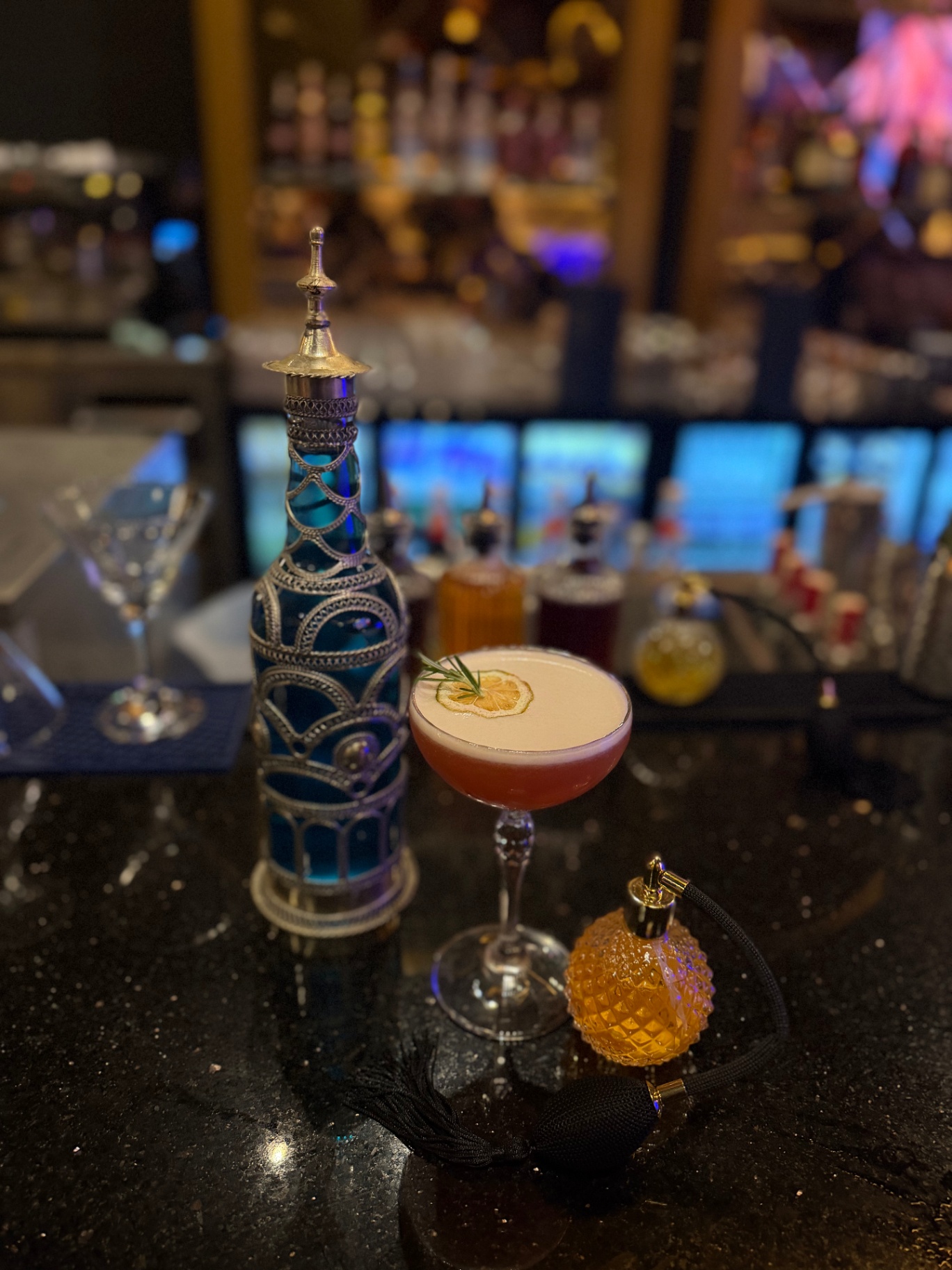 Signature cocktail Marocain — Matrix bar